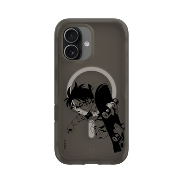 iPhone 17 AirX 本質黑 - Detective Conan - 黑色滑板