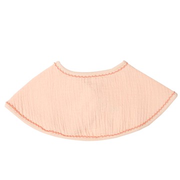 akachan honpo - 圍兜-蓬鬆穆斯林綿紗-粉紅色 (50~70cm)