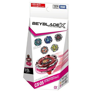 任選 戰鬥陀螺 CX-05 確認版強化組VOL.6 六款各1共6盒 BEYBLADE X