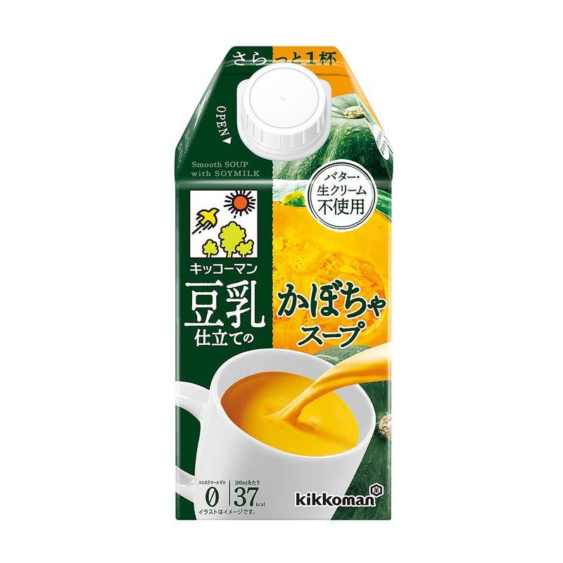 キッコーマン食品 豆乳仕立てのかぼちゃスープ500ml×12