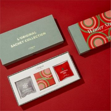 英國 L'Original 冬境漫步聖誕香氛包雙入禮盒