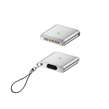 【ibits】MDD Type-C轉MagSafe3磁吸轉接頭 100W快充 適用MacBook M1-M4 雙面指示燈