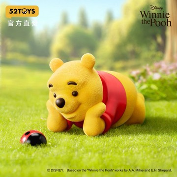 【52TOYS 官方直營】迪士尼 無憂無慮的小熊維尼 盲盒 公仔