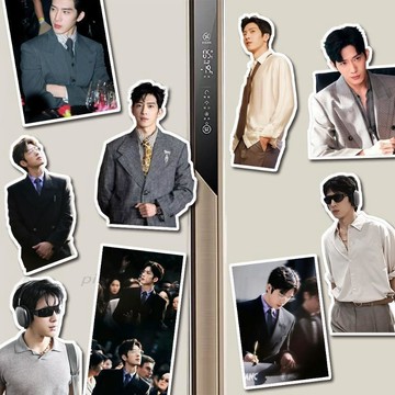 超夯熱播劇🔥🔥早春晴朗周邊 磁吸冰箱貼 井柏然 孫千 LUKE 尚之桃 井柏然欒念高顏值無痕冰箱貼粉絲diy應援冰箱門