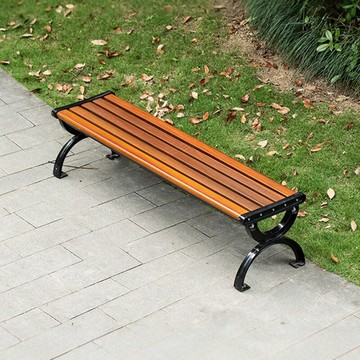 戶外長椅公園椅室外長凳庭院鑄鋁長椅小區休閑座椅鐵藝長條椅