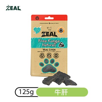 【ZEAL真致】天然風乾零食 牛肝125g
