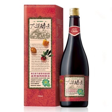 【大漢酵素】刺五加冬蟲夏草菌絲體蔬果植物醱酵液720ml 福利品 買2送1 效期2026/12/3