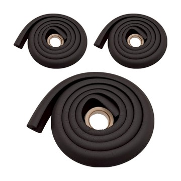 兒童防撞角L型加厚防撞角 Y163 防碰防撞條 3個  2m  黑色  1組