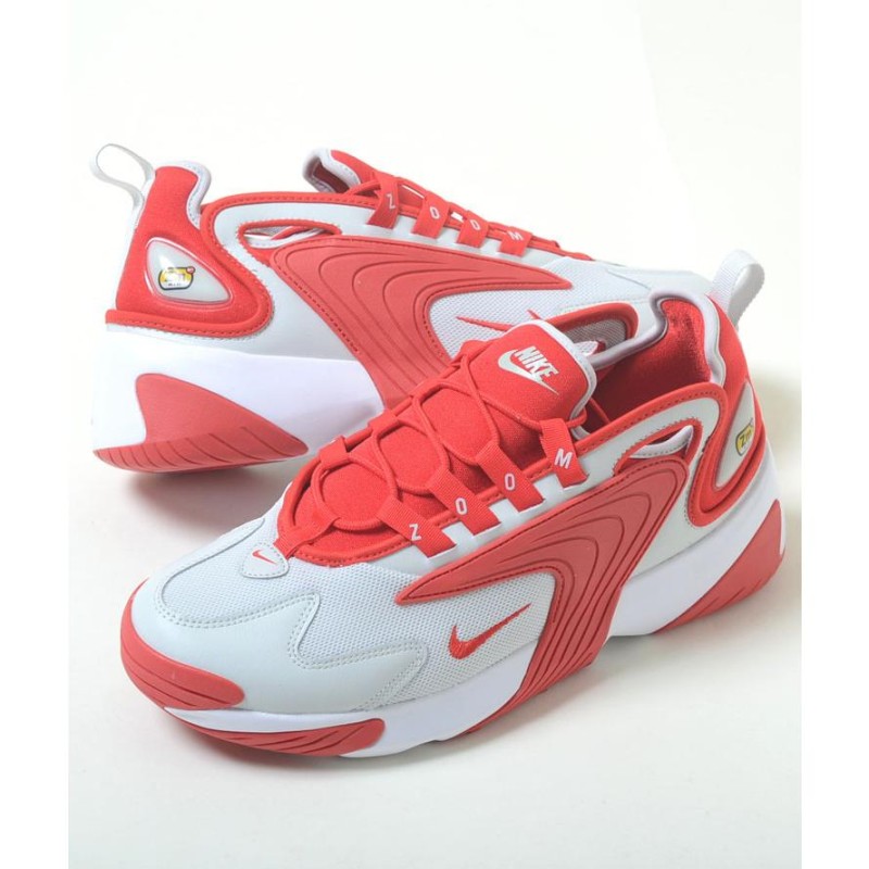 NIKE ZOOM 2K ナイキ ズーム 2K ホワイト×レッド メンズ