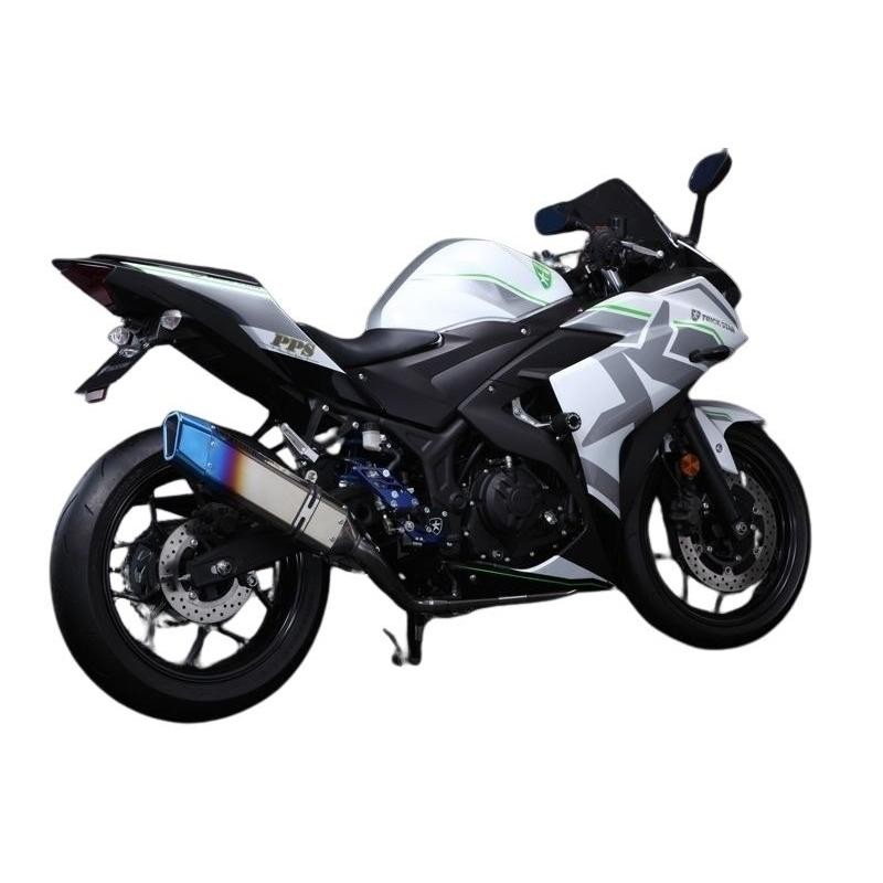 YZF R25 RG10J用 フルエキゾーストマフラー アルミサイレンサー 楽天市場】YZF-R25（JBK-RG10J） ステンレスラウンドフルエキゾースト