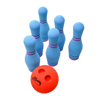 【Safsof】迷你極靜保齡球組(藍/橘) |泰國