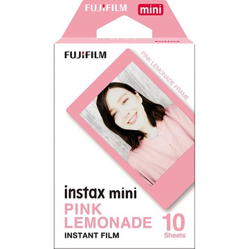 現貨馬上出 mini instax 富士 PINK LEMONADE 粉邊 拍立得底片 evo link3 mini12
