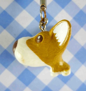【震撼精品百貨】大頭狗 The Dog 手機吊飾(立體造型)-柯基 震撼日式精品百貨