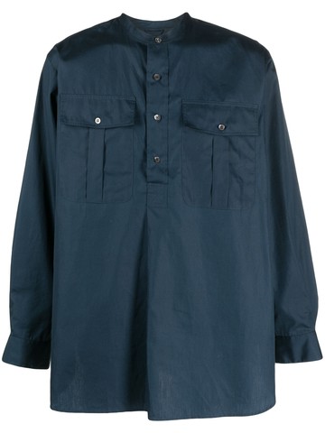 ASPESI - long-sleeve cotton shirt - men - Cotton - L - Blue