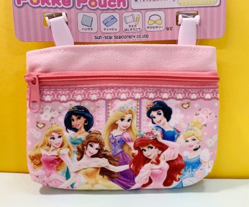 【震撼精品百貨】公主 系列Princess~迪士尼公主系列隨身包(可夾式)-綜合公主#30232