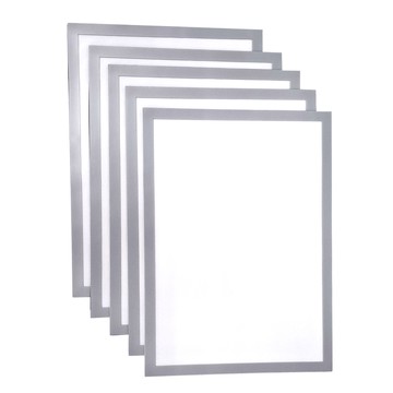 磁性展示貼 PVC膜軟磁  44.7 x 32.3cm  銀色  1組