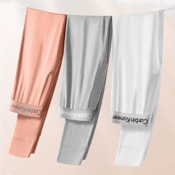 秋褲毛褲純棉保暖線褲大碼女士薄款打底褲秋冬季