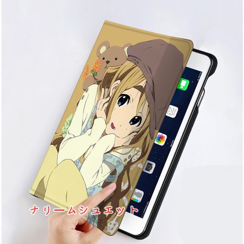 けいおん！K-ON! 琴吹 紬iPadケース 手帳型 第9世代 ケース mini6 画面