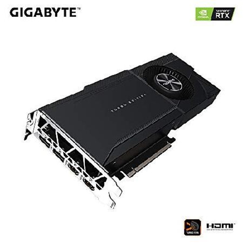 Gigabyte 24GB NVIDIA GeForce RTX 3090 Turbo GDDR6X グラフィック ...