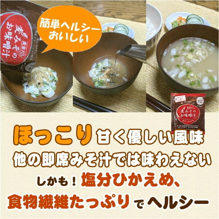 麦みその即席味噌汁フリーズドライ 11食入