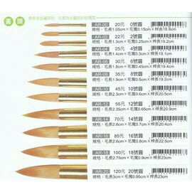 中華 AR-16 尼龍圖案圓頭水彩筆 畫筆【APP滿額下單10%點數(單一帳號最高1500點)】8/31止