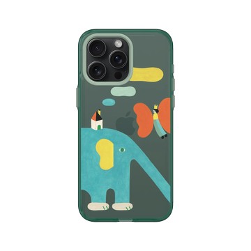 iPhone 15 Pro Max Clear 憂墨綠 - 包大山 Baozi - 夢的製造所