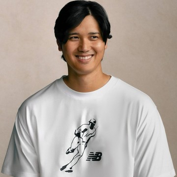 【Sharkhead】現貨 New Balance x Shohei Ohtani 大谷翔平 聯名款 短袖 黑色 白色