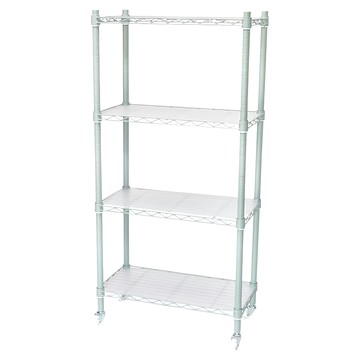 PEGASUS 奕天馬 四層架 附PP + 工業輪  綠色  1個