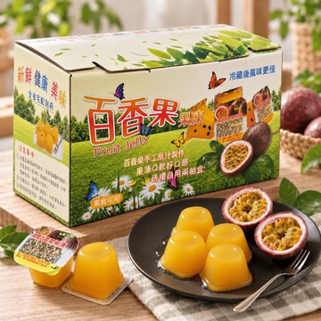 【 赤柑 x 埔里伴手禮 】- 百香果凍 3公斤/箱 -( 百香果凍 萬年不敗商品 椰果 原味果凍 百香果 送禮 )
