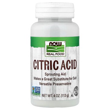 NOW Foods, 檸檬酸，4 盎司（113 克）