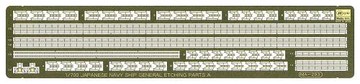 Hasegawa 1/700 Japan naval vessels for general-purpose etching parts A (handrail, ladder)