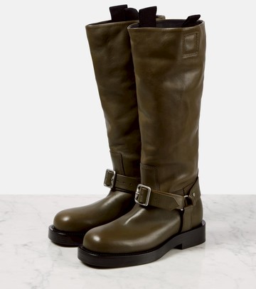 Burberry Leather knee-high boots