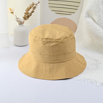 CB防潑摺疊收納露營漁夫帽-卡其