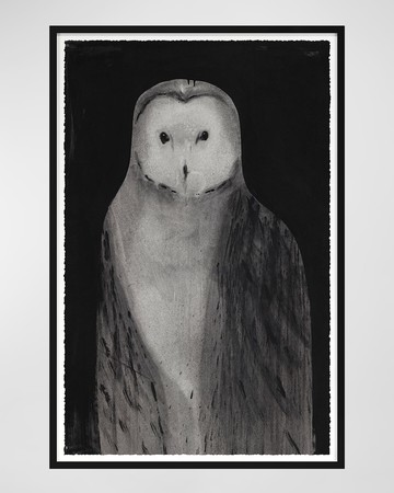 "Instincts 1" Print by Van Hoang, Framed Under Plexiglass