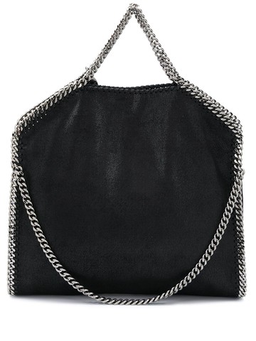 Stella McCartney - large Falabella shoulder bag - women - Polyester/Recycled Polyester - One Size - Black