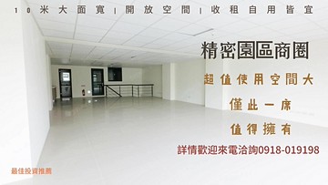 企業主搶進正精科路黃金門面登場！｜台中市南屯區精科路
