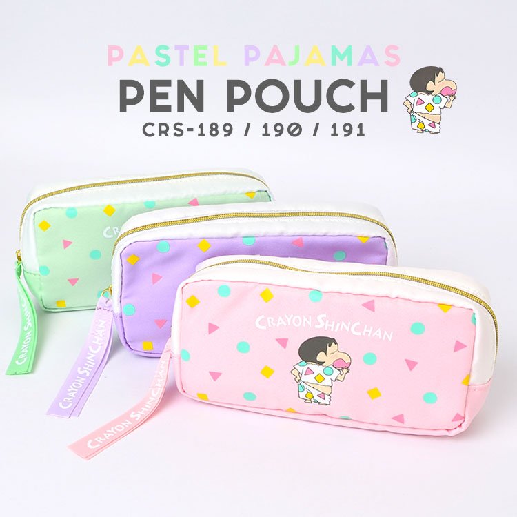 ペンケース クレヨンしんちゃん レディース 筆入れ 筆箱 かわいい キャラクター パステル 大容量 通勤 通学 文具 小物入れ マルチポーチ メイクポーチ 通販 Lineポイント最大0 5 Get Lineショッピング
