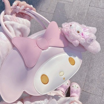 美樂蒂包包🎀 可愛包包美樂蒂酷諾米玉桂狗斜跨包日韓系少女心斜跨包單肩包 美樂蒂手提包 可愛包包 美樂蒂托特包