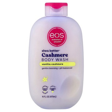 EOS, Shea Better™，羊絨沐浴露，香草羊絨香，16 液量盎司（473 毫升）