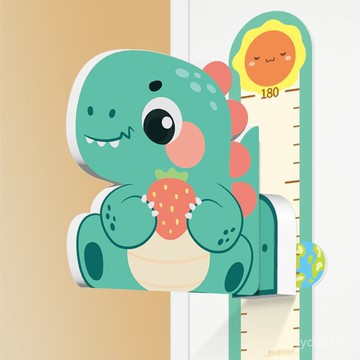 全網最殺價💯【超1韆迴頭客】兒童量身高墻貼立體磁力精準測量儀尺神器可移除家用寶寶身高貼紙