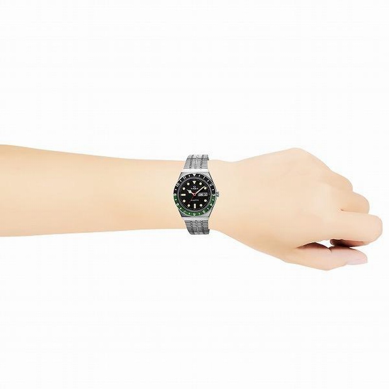 TIMEX Q TIMEX 復刻モデル TW2U60900 メンズ 電池式 メタル