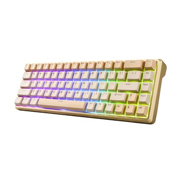 i-Rocks K104H RGB 有線 磁軸 機械鍵盤-柔砂金