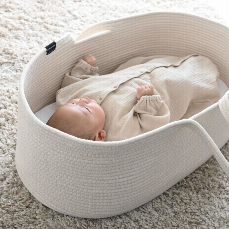 クーファン＋抱っこ布団 2重ガーゼ（スタンド付き）