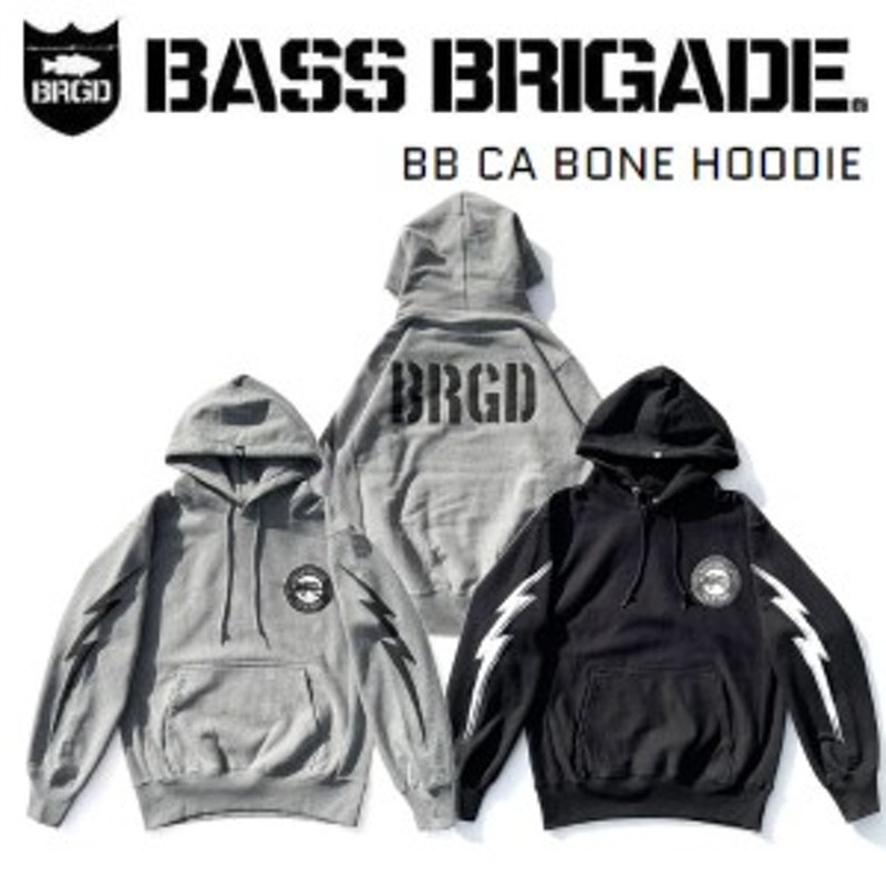 BASS BRIGADE】バスブリゲード 2021春夏 BB CA BONE HOODIE メンズ