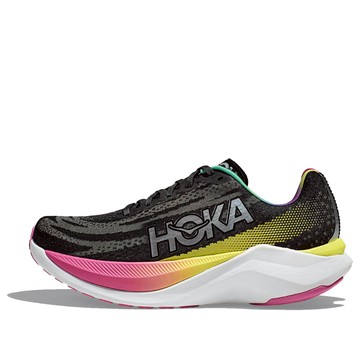 (WMNS) HOKA ONE ONE Mach X 'Black Silver Multi-Color'