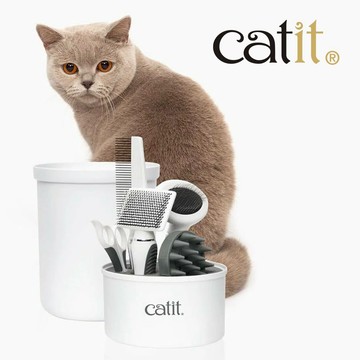 Catit嘿卡堤 護理套裝短毛貓