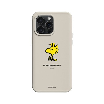 iPhone 15 Pro Max SolidX 貝殼灰 - 史努比 Snoopy - 經典-Woodstock胡士托