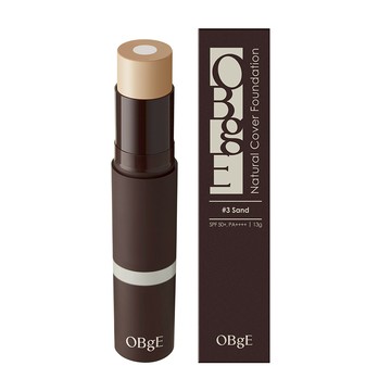 OBgE 自然遮瑕粉底棒 3號柔沙色