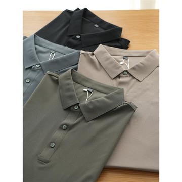 通勤快干男士短袖 POLO領涼感T恤衫 百搭上衣 山東網店 夏款男裝