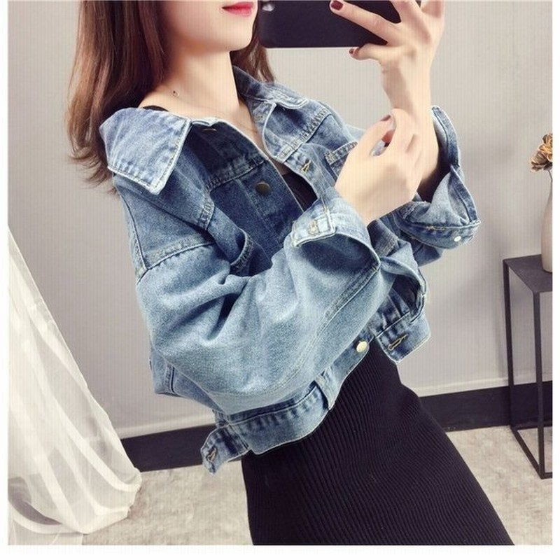 レディース アウター ジージャン デニムジャケット Gジャン ジージャンコーデ女子 通販 Lineポイント最大get Lineショッピング